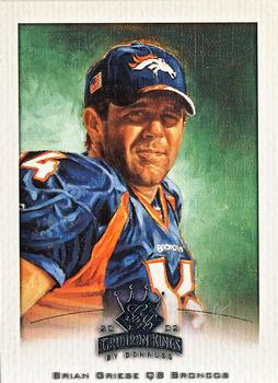2002 Donruss Gridiron Kings #23 Brian Griese Front