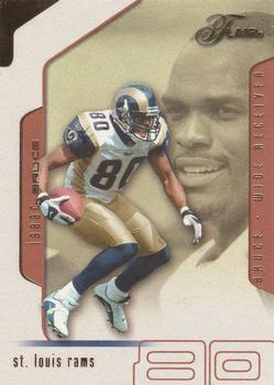 2002 Flair #24 Isaac Bruce Front