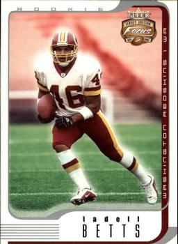 2002 Fleer Focus Jersey Edition #139 Ladell Betts Front