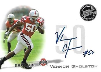 2008 Press Pass - Autographs Silver #PPS-VG Vernon Gholston Front