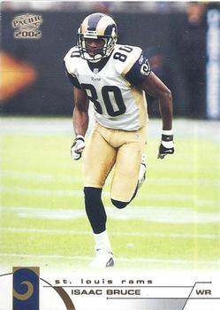 2002 Pacific #354 Isaac Bruce Front