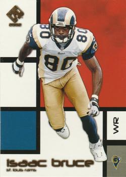 2002 Pacific Private Stock Reserve #80 Isaac Bruce Front