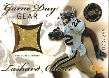 2008 Press Pass SE - Game Day Gear Jerseys Gold #GDG-TC Tashard Choice Front