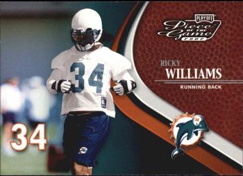 2002 Playoff Piece of the Game #39 Ricky Williams Front