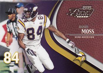 2002 Playoff Piece of the Game #59 Randy Moss Front