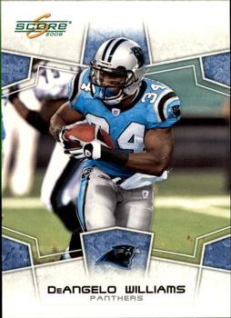 2008 Score - Glossy #42 DeAngelo Williams Front