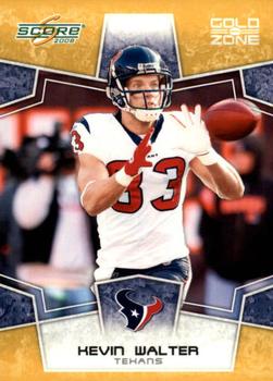 2008 Score - Gold Zone #120 Kevin Walter Front