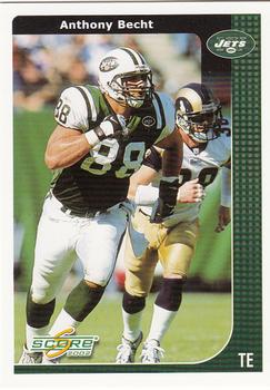 2002 Score #154 Anthony Becht Front