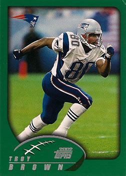 2002 Topps #36 Troy Brown Front