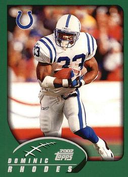2002 Topps #91 Dominic Rhodes Front