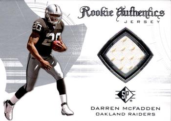 2008 SP Authentic - Rookie Authentics Jerseys #RA-19 Darren McFadden Front