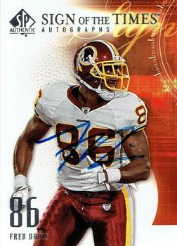 2008 SP Authentic - Sign of the Times #SOT-FD Fred Davis Front