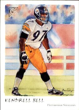 2002 Topps Gallery #86 Kendrell Bell Front
