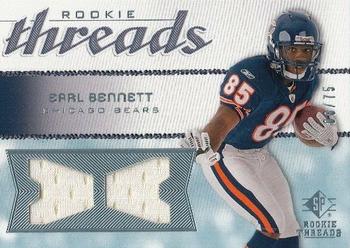 2008 SP Rookie Threads - Rookie Threads 75 #RT-EB Earl Bennett Front