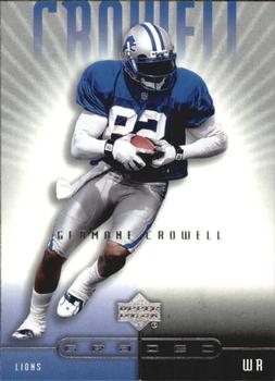2002 UD Graded #31 Germane Crowell Front