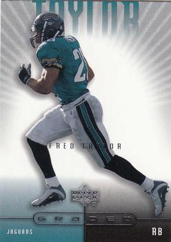 2002 UD Graded #41 Fred Taylor Front