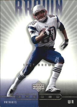 2002 UD Graded #54 Troy Brown Front