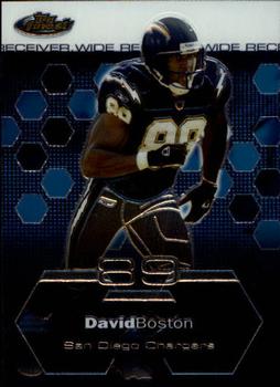 2003 Finest #25 David Boston Front
