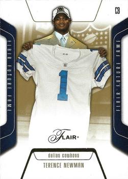 2003 Flair #97 Terence Newman Front