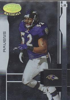 2003 Leaf Certified Materials #8 Ray Lewis Front