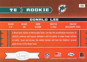 2003 Leaf Rookies & Stars #128 Donald Lee Back