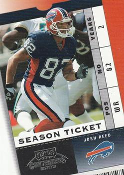 2003 Playoff Contenders #16 Josh Reed Front