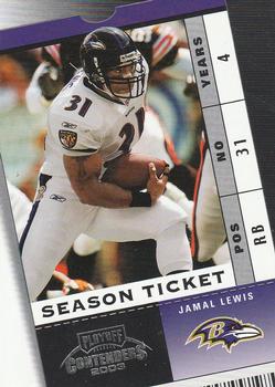 2003 Playoff Contenders #65 Jamal Lewis Front