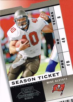 2003 Playoff Contenders #86 Mike Alstott Front