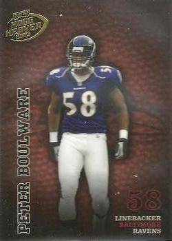 2003 Playoff Hogg Heaven #13 Peter Boulware Front