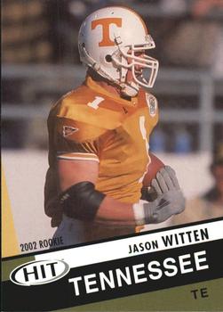 2003 SAGE HIT #10 Jason Witten Front