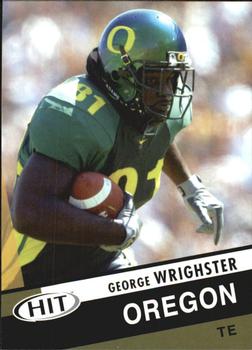 2003 SAGE HIT #18 George Wrighster Front