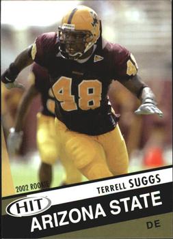2003 SAGE HIT #43 Terrell Suggs Front