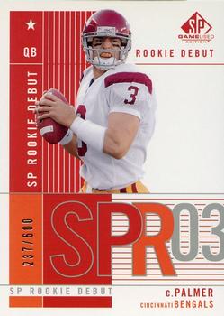 2003 SP Game Used #91 Carson Palmer Front