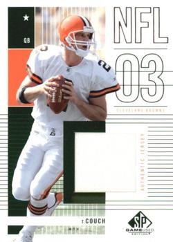 2003 SP Game Used #161 Tim Couch Front