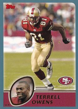 2003 Topps #200 Terrell Owens Front
