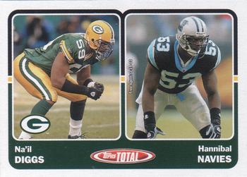2003 Topps Total #390 Hannibal Navies / Na'il Diggs Front