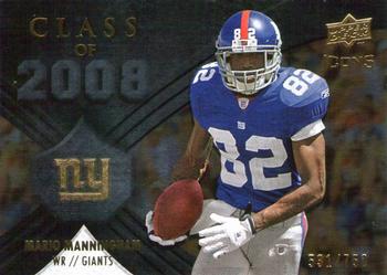 2008 Upper Deck Icons - Class of 2008 Silver #CO27 Mario Manningham Front
