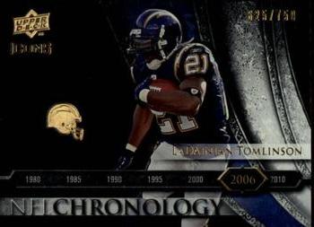2008 Upper Deck Icons - NFL Chronology Silver #CHR35 LaDainian Tomlinson Front