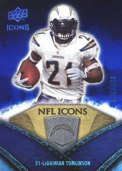 2008 Upper Deck Icons - NFL Icons Blue #NFL30 LaDainian Tomlinson Front