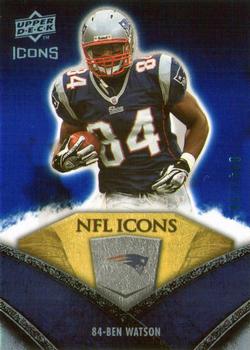 2008 Upper Deck Icons - NFL Icons Blue #NFL45 Ben Watson Front