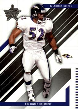 2004 Leaf Rookies & Stars #10 Ray Lewis Front