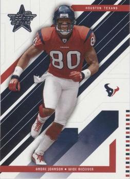 2004 Leaf Rookies & Stars #36 Andre Johnson Front