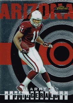 2004 Finest #100 Larry Fitzgerald Front
