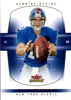 2004 Fleer Genuine #76 Eli Manning Front