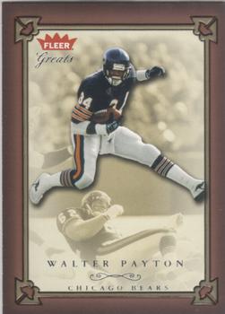 2004 Fleer Greats of the Game #9 Walter Payton Front