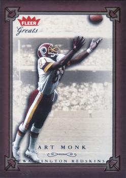 2004 Fleer Greats of the Game #35 Art Monk Front
