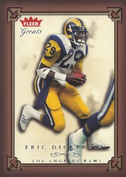 2004 Fleer Greats of the Game #46 Eric Dickerson Front