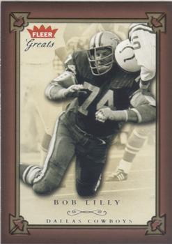 2004 Fleer Greats of the Game #59 Bob Lilly Front