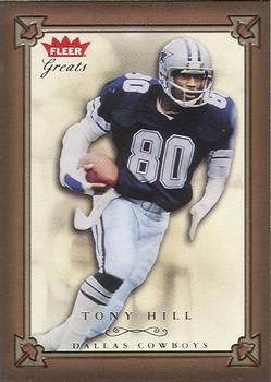 2004 Fleer Greats of the Game #69 Tony Hill Front