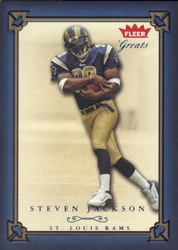 2004 Fleer Greats of the Game #76 Steven Jackson Front